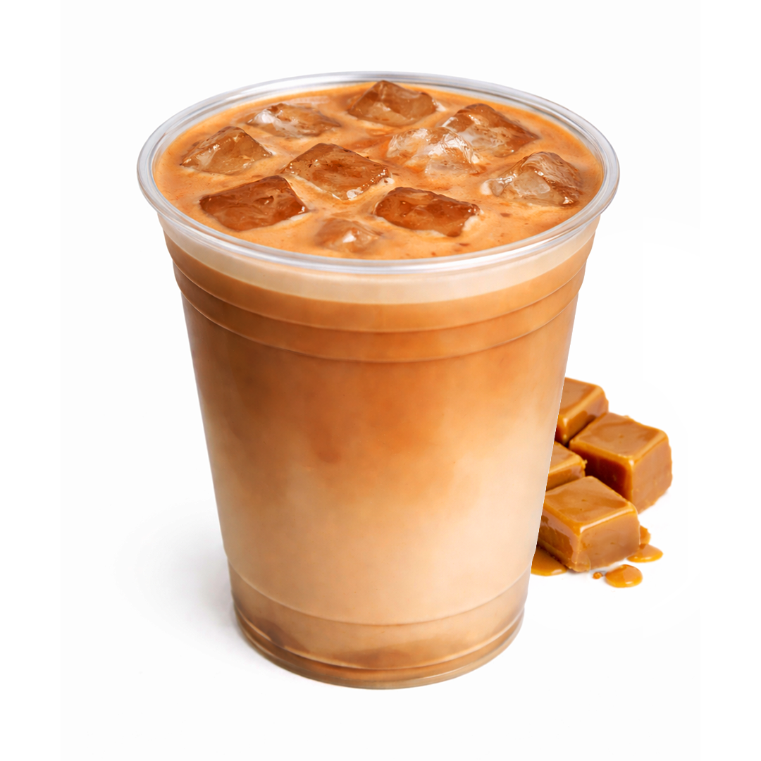 Iced caramel capuccino
