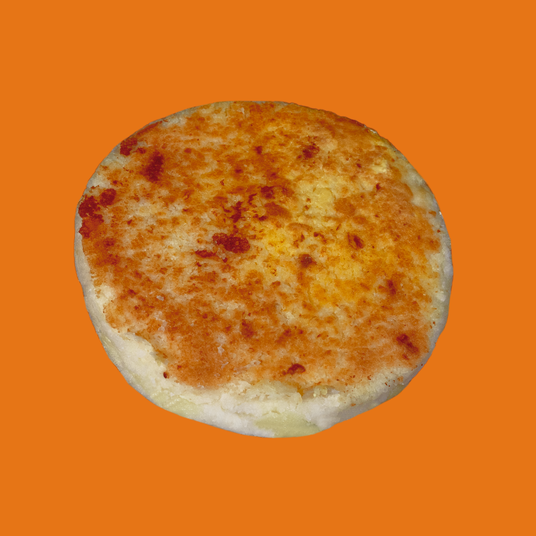Arepa con mantequilla